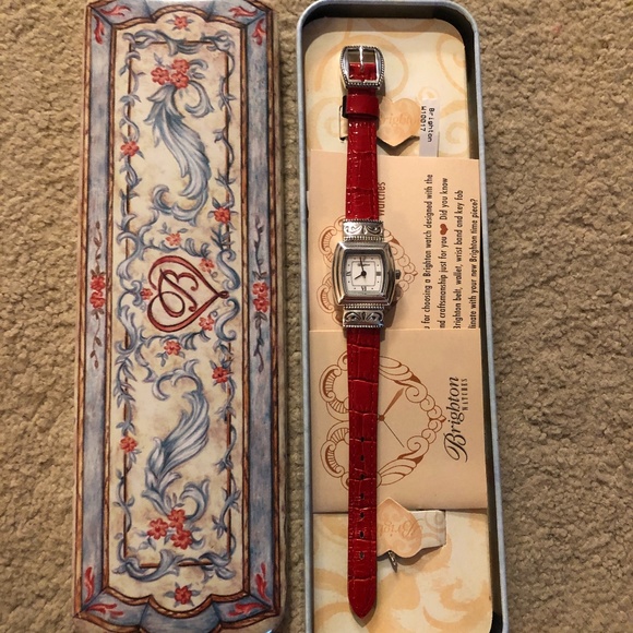 Brighton Accessories - Brighton red and black reversible watch